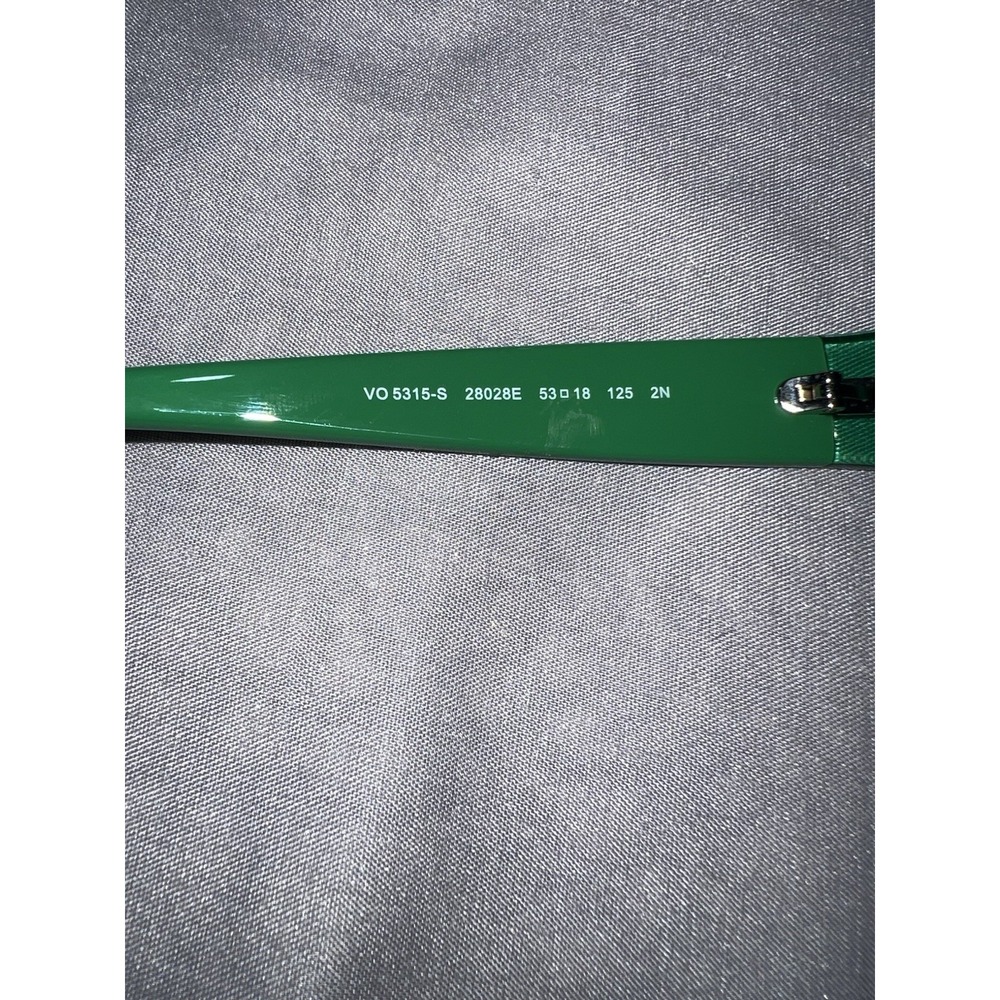 MBB+ Vogue JR girls Green Sunglasses With Case VO 5315-S 28028E 53 18 125 2N - Picture 7 of 9